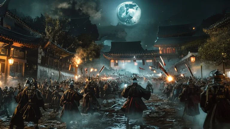 Zombies Ravaging Joseon's Historic Nights
