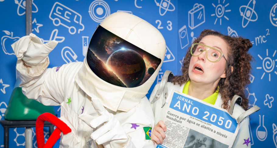 Projeto leva cinema 180° e teatro a escolas públicas de São Paulo com foco em educação ambiental