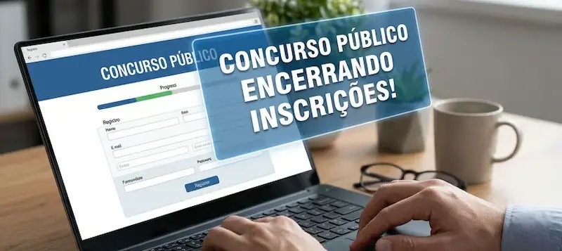 Concurso público com 140 vagas e salários de até R$ 14,6 mil encerra inscrições nesta quinta-feira