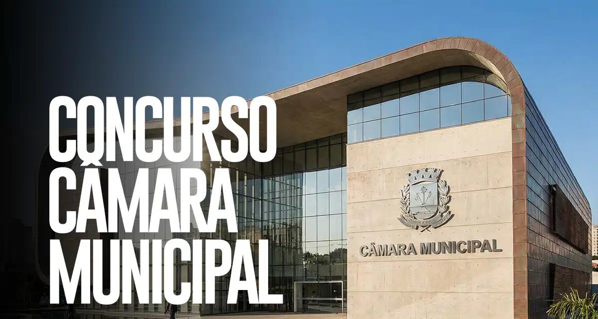 Concurso da Câmara Municipal de Barrinha: inscrições até domingo com salários de até R$ 6,5 mil e auxílio de R$ 968